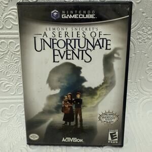 Lemony Snicket's A Series of Unfortunate Events Complete W/ Manual Nintendo GC